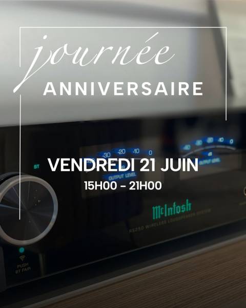 Célébrez la fête de la musique et notre 1er anniversaire lors d'une journée privée exclusive !